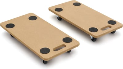 Transportdolly / Hondje 200 kg, 2 stuks Meubelroller / Verhuis trolley / Transport trolley / Transportroller