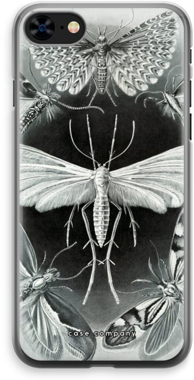 Case Company® - Hoesje geschikt voor iPhone 8 hoesje - Haeckel Tineida - Soft Cover Telefoonhoesje - Bescherming aan alle Kanten en Schermrand