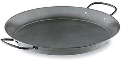 Antiaanbak Pan 45 cm voor Paella en Meer
