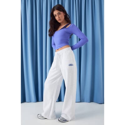 Dames DSGN Studio Sport Rechte Pijp Jogger | Ash Grey | Maat: Large