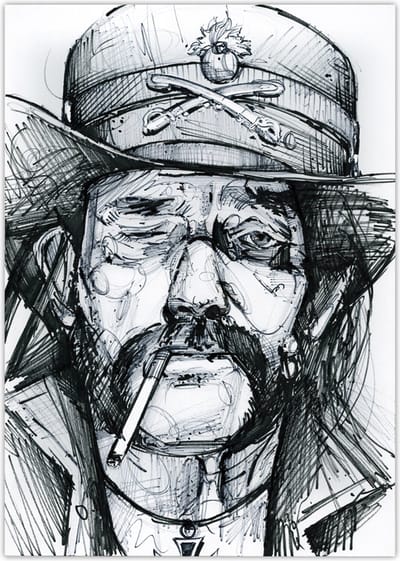 Lemmy Kilmister - canvas - 70 x 50 cm