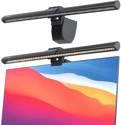 DnA® Monitorlamp - Monitor Lightbar - Monitorlicht - Monitor Licht - Zwart - 43cm x 5cm x 13cm