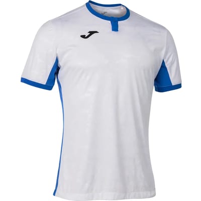 Joma Toletum Ii T-shirt Met Korte Mouwen Wit,Blauw 11-12 Years Kinderen