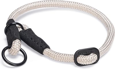 Beeztees Premium Parinca - Hondenhalsband - Rond - Nylon - Grijs - 45x1