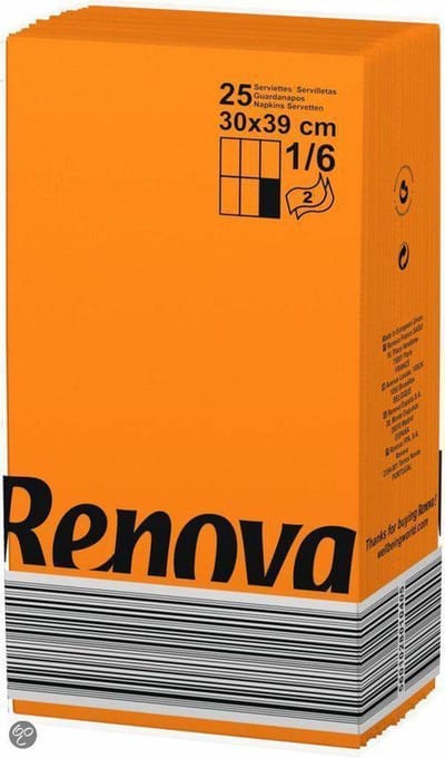 Renova Servetten Servetten