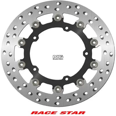 Zwevende motorfiets remschijf NG Brake Disc Race Star DIS1786ZG