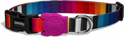 Zee.Dog Halsband Prisma Multi-Color - Hondenhalsband - 45-70x2.5 cm