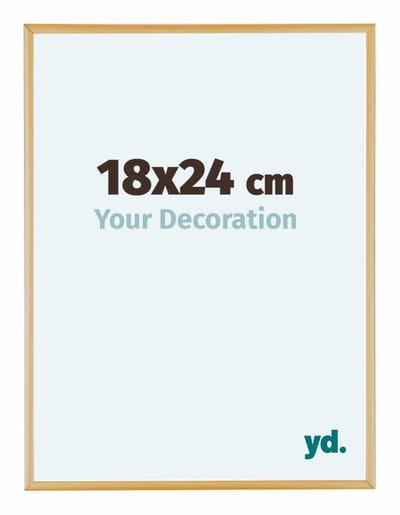Your Decoration - Fotolijst 18x24 cm - Aluminium - Goud Vintage - Kent