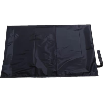Tapis de chargement en fibre de polyester, tapis pour animaux de compagnie pour coffre de voiture, peut être utilisé pour la protection du coffre de voiture Tapis de sol de chargement universel pour accessoires de véhicule, couvre-coffre de voiture black