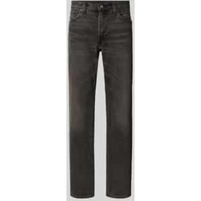 Relaxed straight fit jeans met steekzakken, model '555®'