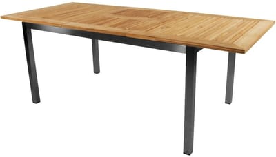 Les - Tuintafel Marmaris RVS Uitschuifbaar