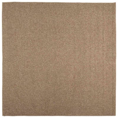 vidaXL - Binnen- - en - buitenkleed - AGIRA - Naturel - 120 - x - 120 - cm - Polyester