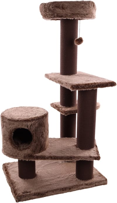 Flamingo Baloo Khan - Krabpaal Katten - Krabpaal Khan 89,5x77x137cm - 1st - 136405 - 1st