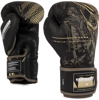 Venum Invader Bokshandschoenen Zwart Zand - 12 OZ