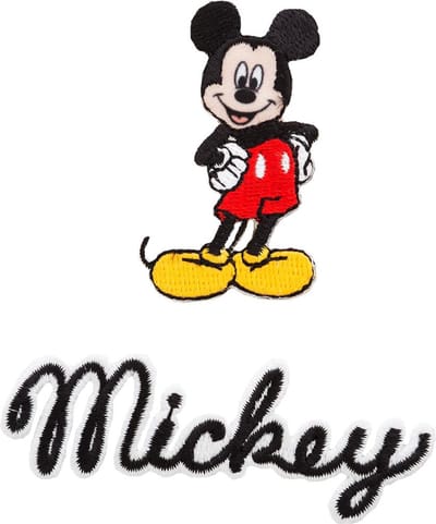 Simplicitiy strijkapplicatie - Mickey Mouse en tekst - 19311540001
