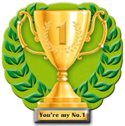 Huldebord You're My No. 1 - 49cm