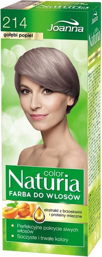 Joanna - Naturia Color farba do włosów 214 Gołębi Popiel