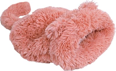Boon slaapzak supersoft fluffy roze, 55 cm.