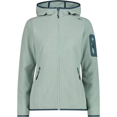 Dames fleece met capuchon CMP