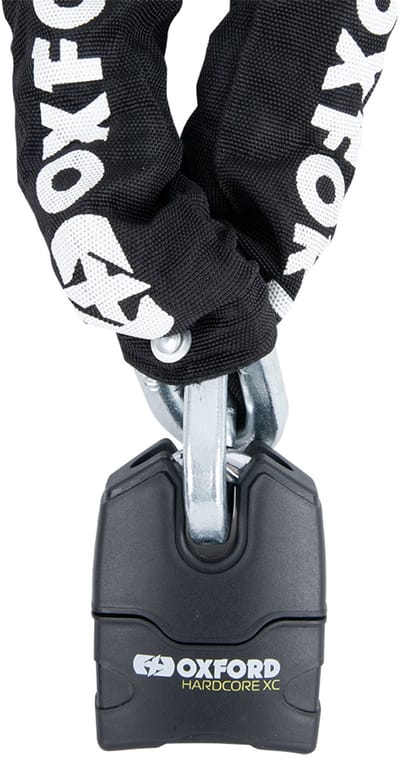 Het zwaarste, uniek kettingslot van de markt - 3 meter lange ketting ! - ART-4 gekeurd - Motorslot - Scooterslot - Slot Fatbike - dikke 13mm Schakels - Extra zwaar Kettingslot ART 4 - 300 cm lange Ketting