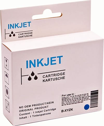 ABC huismerk inkt cartridge geschikt voor HP 88xL cyan