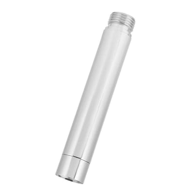 Dailygoods- Douche Verlengstuk 4 Inch - Roestvrij Staal - Chroom Coating - Verstelbaar - Geschikt voor Slangen - Duurzaam en Robuust - Douchearm