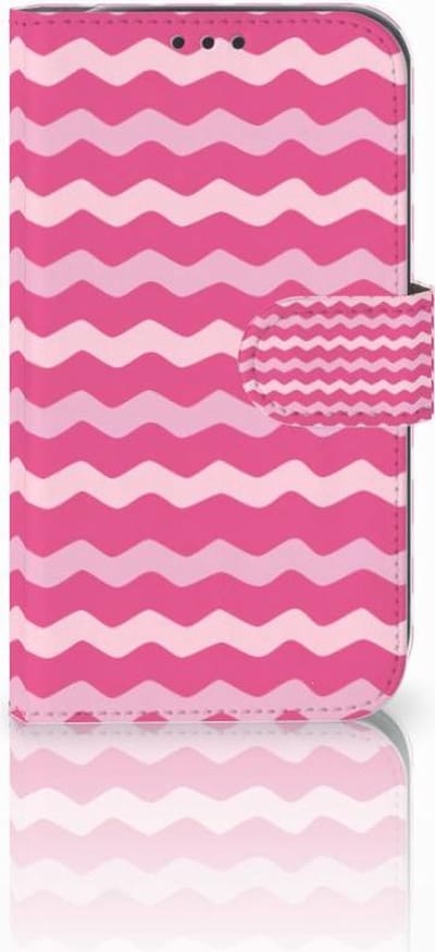 Samsung Galaxy Xcover 4 | Xcover 4s Telefoon Hoesje Waves Pink