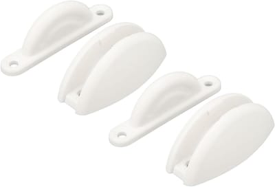 Deurhouder Kit - Deurstopper Caravan - Reis Veiligheid - Duurzaam Nylon - 2 Stuks - Wit