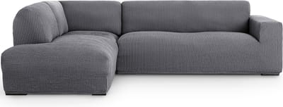 Belmarti Milos bankhoes chaise longue links 250-270 cm - donkergrijs