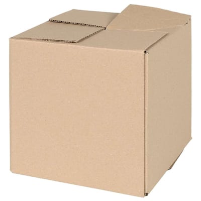 vidaXL - Vouwdoos - met - opslag - 50 - st - Naturel - 20 - x - 20 - x - 20 - cm - Karton