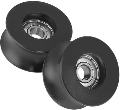 Dailygoody - U type Katrol - 4 Stuks - Duurzaam en Stevig - 8 x 40 x 20,7 mm - Voor Diverse Projecten - Gemakkelijk te Dragen - Perfect voor Klussen