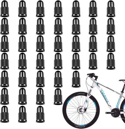 Set van 40 Multifunctionele en Kleurrijke Ventieldoppen voor Presta Ventielen, Geschikt voor Racefietsen en Mountainbikes