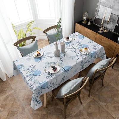 Lente Retro Paardenbloem Tafelkleed Waterdichte Rechthoekige Tafelhoes voor Bruiloft Vakantie Feest Decor 4pcs 33x48 Table mat
