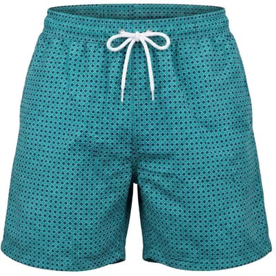 Swimshort Cascais - Turquoise - Maat M - Zwemshort Heren Turquoise - Swimwearclub