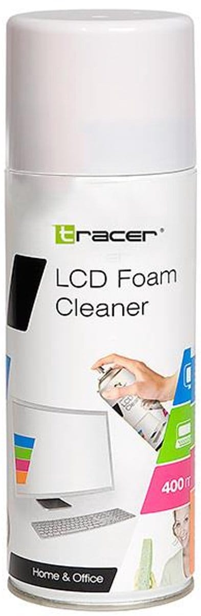 Tracer Lcd Tft Reinigingsschuim 400 Ml Voor Tv-Schermen En Monitoren