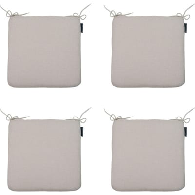 Madison - Zitkussen Napels taupe - Ca. 40x40 cm - Set van 4