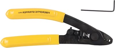 Ergonomische Scharen voor Glasvezelcoating, Antislip Ontwerp, Precisie 3-Port Forceps voor Optische Glasvezelbewerking