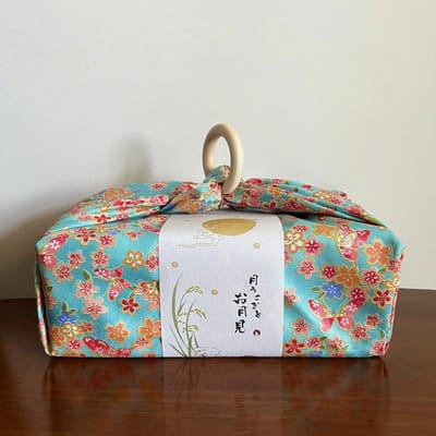 Zakdoek in Japanse stijl Furoshiki Polyestermateriaal Bento Inpakdoek Vierkant Servet Lunch Inpakhanddoek Cadeau 70X70cm