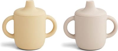 Liewood Neil tuitbeker 2-pack Sandy wheat yellow mix