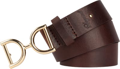 Legend Dames - Leren riem - Bruin - 95cm