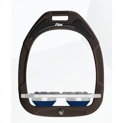 Plat Grip Brown/Gray/Navy Stijgbeugels Flex-On Green Composite