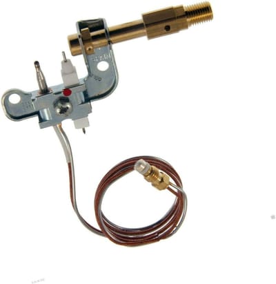 Pilot ODS Assemblage - Gasverwarming Onderdeel - Kachel Onderhoud - Dubbel Draads Thermokoppel - 33 Inch - Zilver Bruin