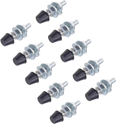 Verstelbare Klem met Schroef M4x29mm van Koolstofstaal - Perfect voor Houtbewerking, Metaalbewerking en DIY Projecten - Set van 10 Stuks