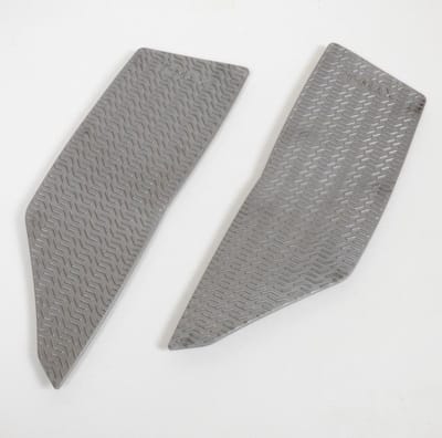 faco voetbescherming voor scooter yamaha 530 tmax 2012-2017 622 / grijs rubber nieuw