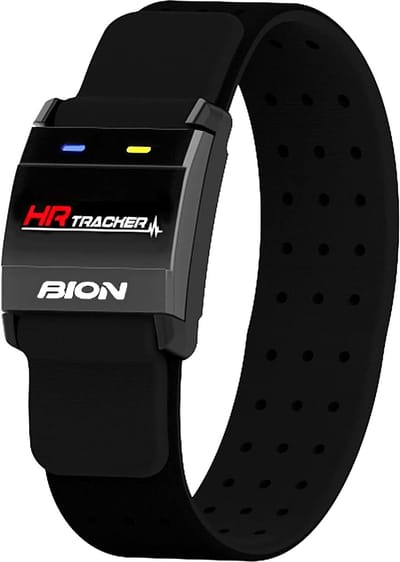 Polsband Hartslagmeter - Sporthorloge Sensor - Trainingsmonitoring - Draadloze Verbinding - One Size - Zwart