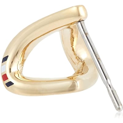 Tommy Hilfiger Dames Rvs Stud Oorbellen - Goud 2780364