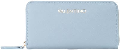 VALENTINO portemonnee Zero Re Zip Wallet Avio Lichtblauw