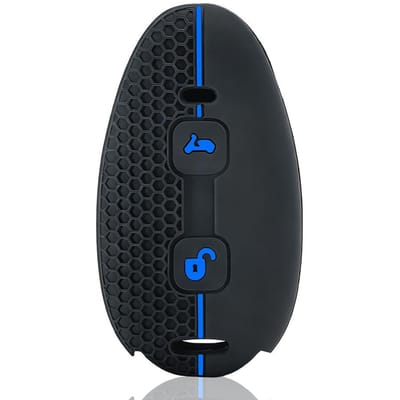 Étui pour clé de moto Pour Piaggio Vespa Gtv300 Gtv Gts300 Gt S300 Gts 300 Coque de protection pour clé à distance Porte-clés Accessoires Fob black