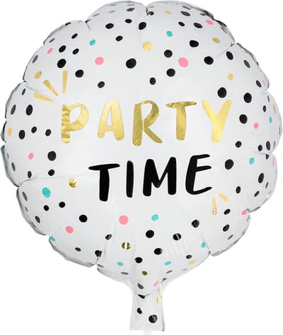 Boland - Folieballon 'Party time' - Multi - Folieballon