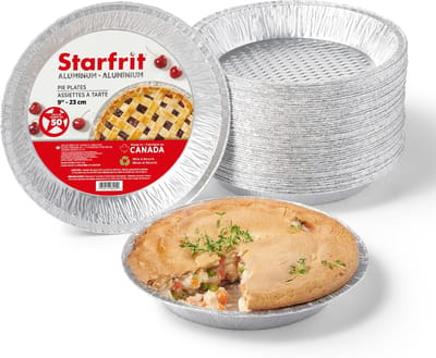 Taartborden - Wegwerp bakvorm - Taarten Bakken - Oven vriezer safe - 23 cm - Zilver